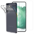 Saii 2-in-1 Samsung Galaxy S22+ 5G TPU Fall & Gehärtetes Glas Displayschutzfolie