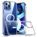 Saii Magnetisch Serie iPhone 12 Pro Max Hybrid Case - Durchsichtig