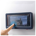 Saii Unterwasser-Hülle / Wandhalterung für Smartphone - 6.8" - Blau