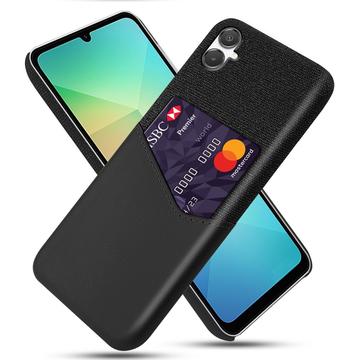 Samsung Galaxy A07 4G KSQ Hülle mit Kartenhalter - Schwarz