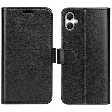 Samsung Galaxy A07 4G Wallet Hülle mit Ständer - Schwarz