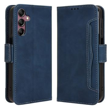 Samsung Galaxy A15 Wallet Hülle mit Kartenhalter - Blau