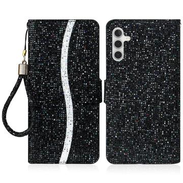 Samsung Galaxy A16 Stilvolle Glitzer Wallet Hülle