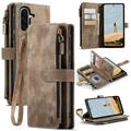 Samsung Galaxy A17 Caseme C30 Multifunktions Wallet Hülle - Braun