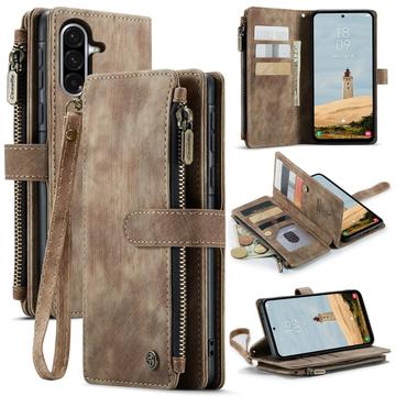 Samsung Galaxy A17 Caseme C30 Multifunktions Wallet Hülle - Braun