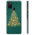 Samsung Galaxy A21s TPU Hülle - Weihnachtsbaum