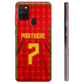 Samsung Galaxy A21s TPU Hülle - Portugal