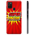 Samsung Galaxy A21s TPU Hülle - Super Mom