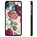 Samsung Galaxy A40 Schutzhülle - Romantische Blumen