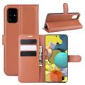 Samsung Galaxy A51 5G Wallet Schutzhülle mit Magnetverschluss