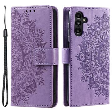 Samsung Galaxy A55 Mandala Serie Wallet Hülle