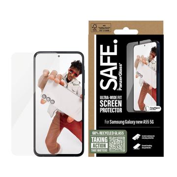 Samsung Galaxy A56 PanzerGlass Safe Ultra-Wide Fit Panzerglas - 9H - Durchsichtig