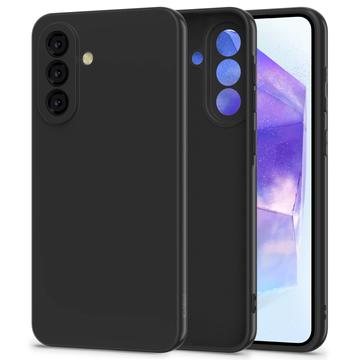 Samsung Galaxy A56 Tech-Protect Icon Silikonhülle - Schwarz