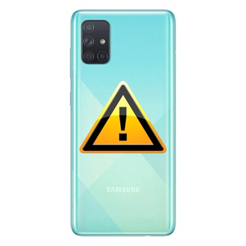 Samsung Galaxy A71 Akkufachdeckel Reparatur - Blau