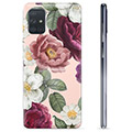 Samsung Galaxy A71 TPU Hülle - Romantische Blumen