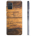 Samsung Galaxy A71 TPU Hülle - Holz