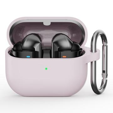 Samsung Galaxy Buds3 Pro Silikonhülle mit Karabiner - Rosa