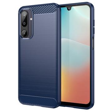 Samsung Galaxy M16/F36 Gebürstete TPU Hülle - Karbonfaser