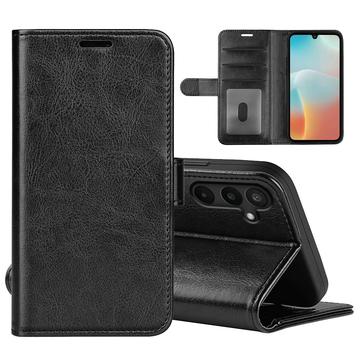 Samsung Galaxy M16 Wallet Schutzhülle mit Magnetverschluss - Schwarz