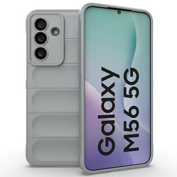 Samsung Galaxy M56 Rugged TPU Hülle - Hellgrau
