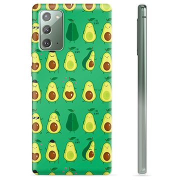 Samsung Galaxy Note20 TPU Hülle - Avocado Muster