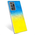 Samsung Galaxy Note20 Ultra TPU Hülle Ukrainische Flagge - Zweifarbig
