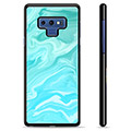 Samsung Galaxy Note9 Schutzhülle - Blauer Marmor