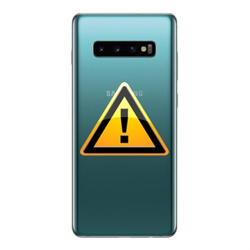 Samsung Galaxy S10+ Akkufachdeckel Reparatur - Prism Grün