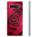 Samsung Galaxy S10+ TPU Hülle - Rose