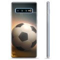 Samsung Galaxy S10+ TPU Hülle - Fußball