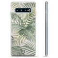 Samsung Galaxy S10+ TPU Hülle - Tropic
