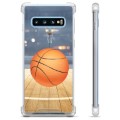 Samsung Galaxy S10+ Hybrid Hülle - Basketball