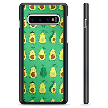 Samsung Galaxy S10 Schutzhülle - Avocado Muster