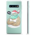 Samsung Galaxy S10+ TPU Hülle - Cooler Weihnachtsmann