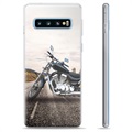 Samsung Galaxy S10+ TPU Hülle - Motorrad