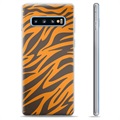 Samsung Galaxy S10+ TPU Hülle - Tiger