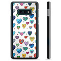 Samsung Galaxy S10e Schutzhülle - Herzen