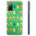 Samsung Galaxy S20 FE TPU Hülle - Avocado Muster