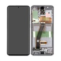 Samsung Galaxy S20 Oberschale & LCD Display GH82-22131A - Grau