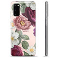 Samsung Galaxy S20 TPU Hülle - Romantische Blumen