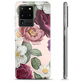 Samsung Galaxy S20 Ultra TPU Hülle - Romantische Blumen