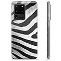 Samsung Galaxy S20 Ultra TPU Hülle - Zebra