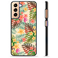 Samsung Galaxy S21+ 5G Schutzhülle - Pinke Blumen