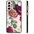 Samsung Galaxy S21 5G Schutzhülle - Romantische Blumen