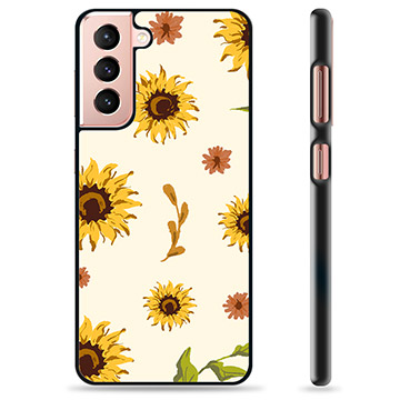 Samsung Galaxy S21 5G Schutzhülle - Sonnenblume