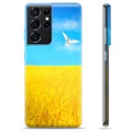 Samsung Galaxy S21 Ultra 5G TPU Hülle Ukraine - Weizenfeld