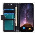 Samsung Galaxy S21 5G Wallet Schutzhülle mit Magnetverschluss - Schwarz