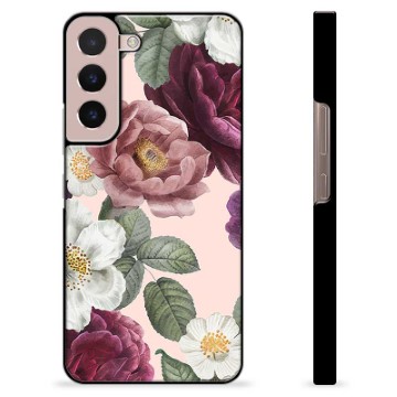 Samsung Galaxy S22 5G Schutzhülle - Romantische Blumen