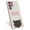 Samsung Galaxy S22 Ultra 5G TPU Hülle - Böse Katze