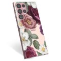 Samsung Galaxy S22 Ultra 5G TPU Hülle - Romantische Blumen